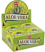 Incienso HEM Conos Aloe Vera