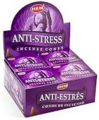 Incienso HEM Conos Anti-Estrés