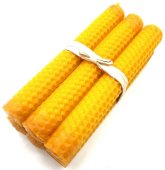 Vela Cera de Abeja 15cm - 6uds