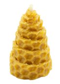 Vela de cera de abejas 'Abeto' 5cm