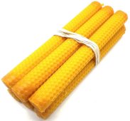 Vela Cera de Abeja 20cm - 6uds