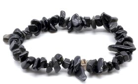 Pulsera Barroca Obsidiana Negra