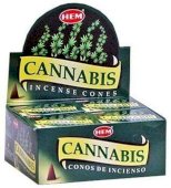 Incienso HEM Conos Cannabis