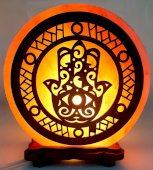 Lámpara de Sal Mano de Fátima 5KG