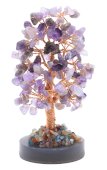 Árbol de la Felicidad Amatista sobre Ágata 14cm