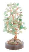 Árbol de la Felicidad Aventurina Verde sobre Ágata 14cm