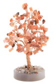 Árbol de la Felicidad Cornalina sobre Ágata 14cm