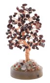 Árbol de la Felicidad Granate sobre Ágata 14cm