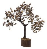 Árbol de la Felicidad Ojo de Tigre Mano Reiki 300 piezas