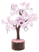 Árbol de la Felicidad Cuarzo Rosa + Corazón 160 piezas