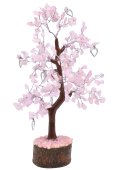 Árbol de la Felicidad Cuarzo Rosa + Corazón 300 piezas
