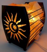 Cesta Lámpara Sal Luna & Estrella 3KG