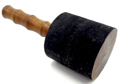 Cuenco tibetano mazo de madera 'Gong' 20cm