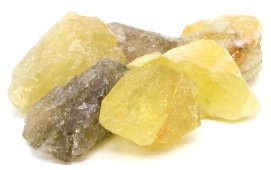 Cuarzo Citrino 'A' bruto 1Kg