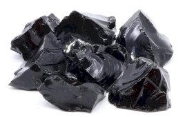 Obsidiana negra 'A' en bruto 1 kg