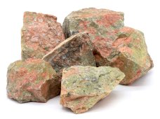 Unakite 'A' bruto 1Kg