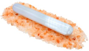 Cilindro de masaje de selenita 15cm