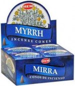 Incienso HEM Conos Mirra