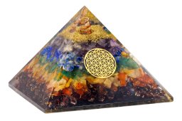 Pirámide de Orgonita «Equilibrio y Armonía» 6cm