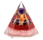 Pirámide de Orgonita «Paz y Amor Incondicional» 8cm