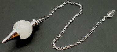 Péndulo esfera cristal de roca 4cm