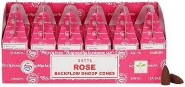 Conos Backflow Reflujo SATYA Rosa x6