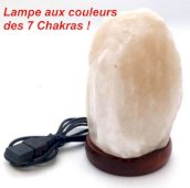 Mini Lámpara de Sal USB Blanca 1KG