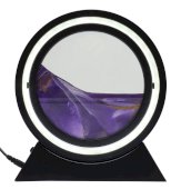 Lámpara de arena reversible 24cm - Violeta