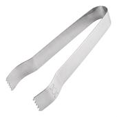 Pinza para Carbón Inox Triple Luna 15cm